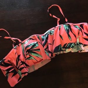 Off the shoulder swim suit top